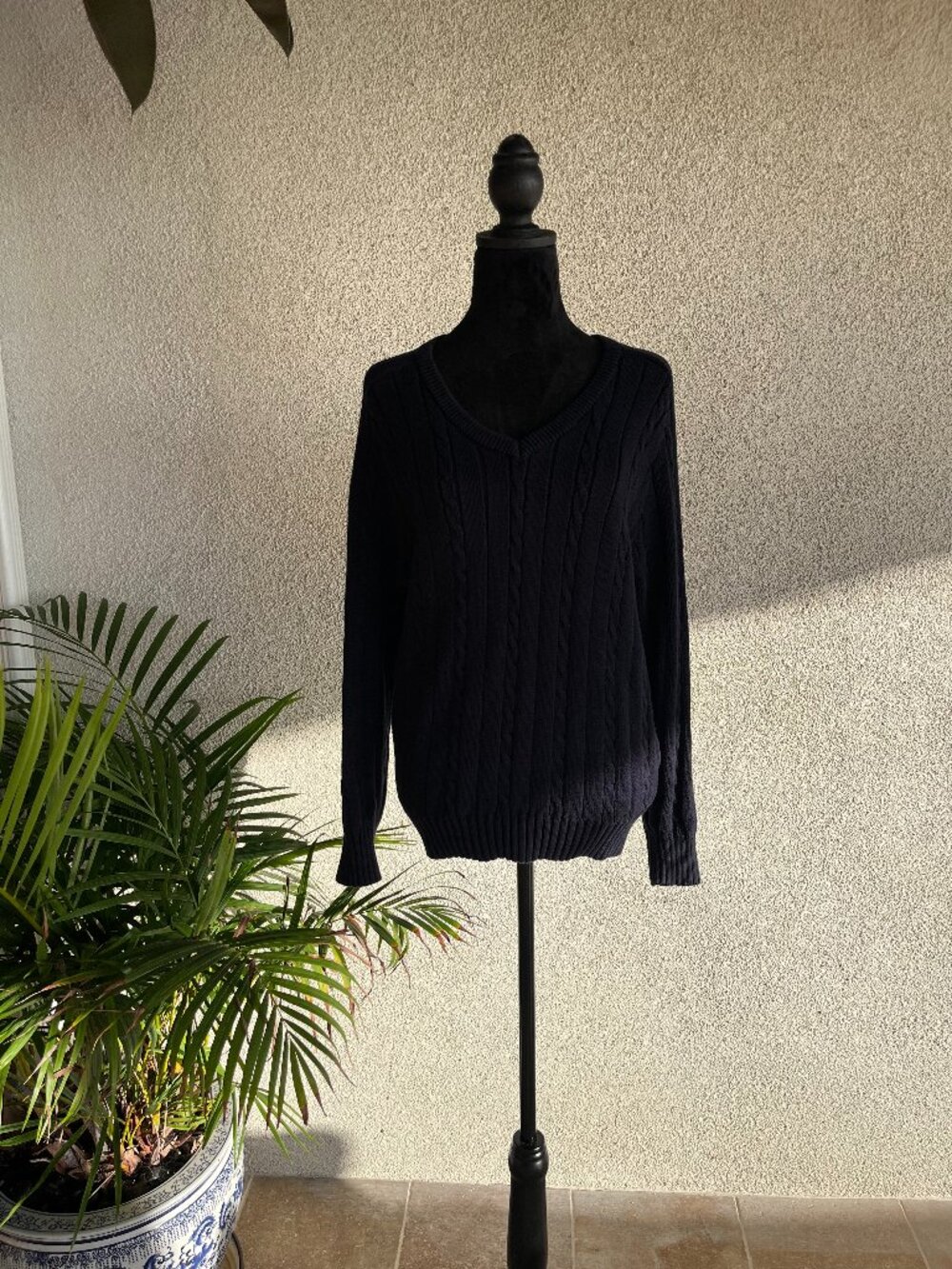 Navy Brandy Mellvile Sweater